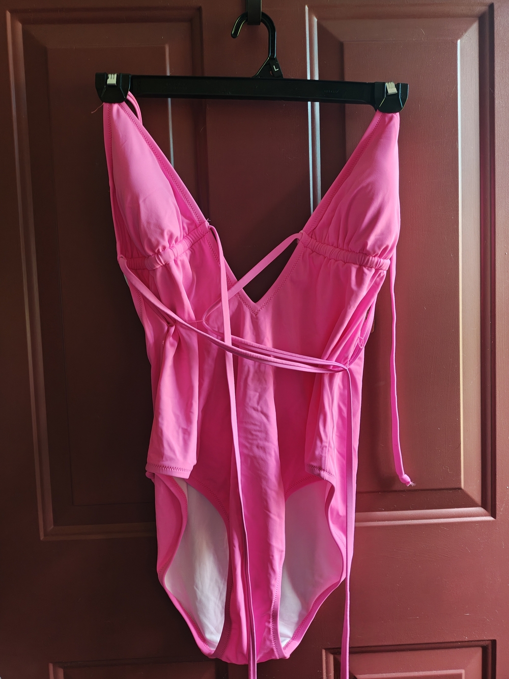 Pink By Victoria's Secret Hot Pink One-Piece Swimsuit